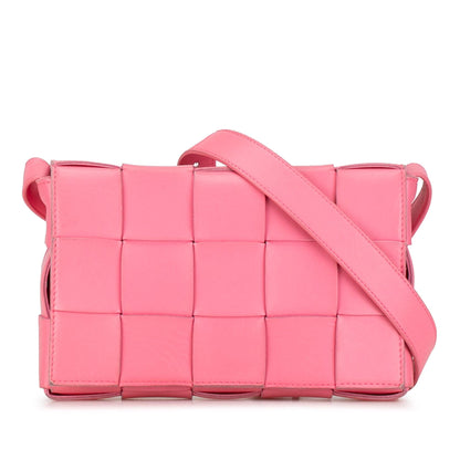 Luxury Bottega Veneta Maxi Lambskin Intrecciato Cassette Crossbody (SHG-4fFL6n)