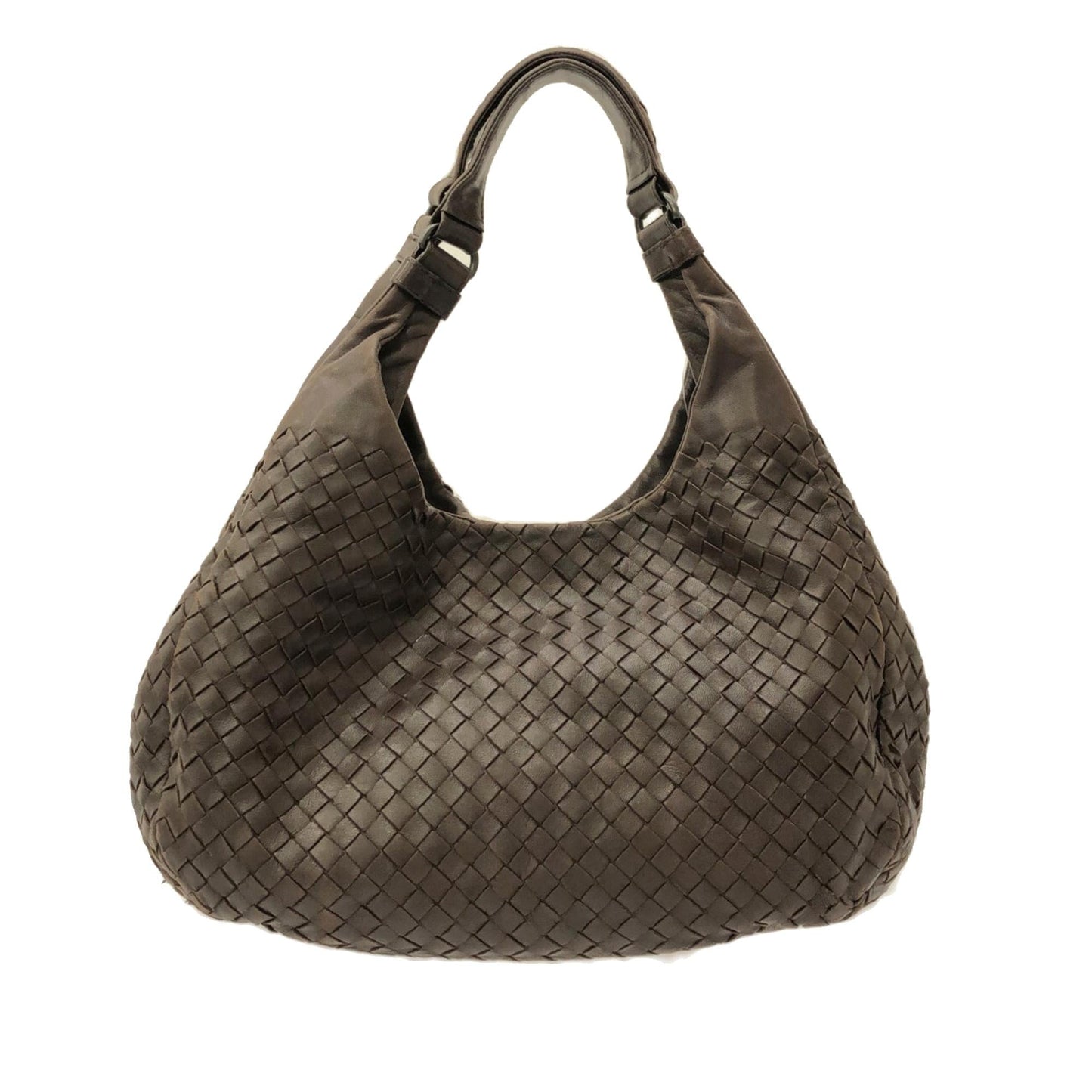 Luxury Bottega Veneta Medium Intrecciato Campana (SHG-PgTnSs)
