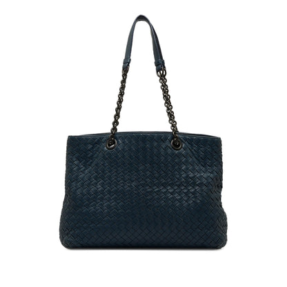 Luxury Bottega Veneta Medium Intrecciato Double Chain Tote (SHG-oRcWI3)