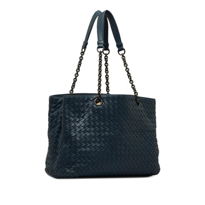 Luxury Bottega Veneta Medium Intrecciato Double Chain Tote (SHG-oRcWI3)