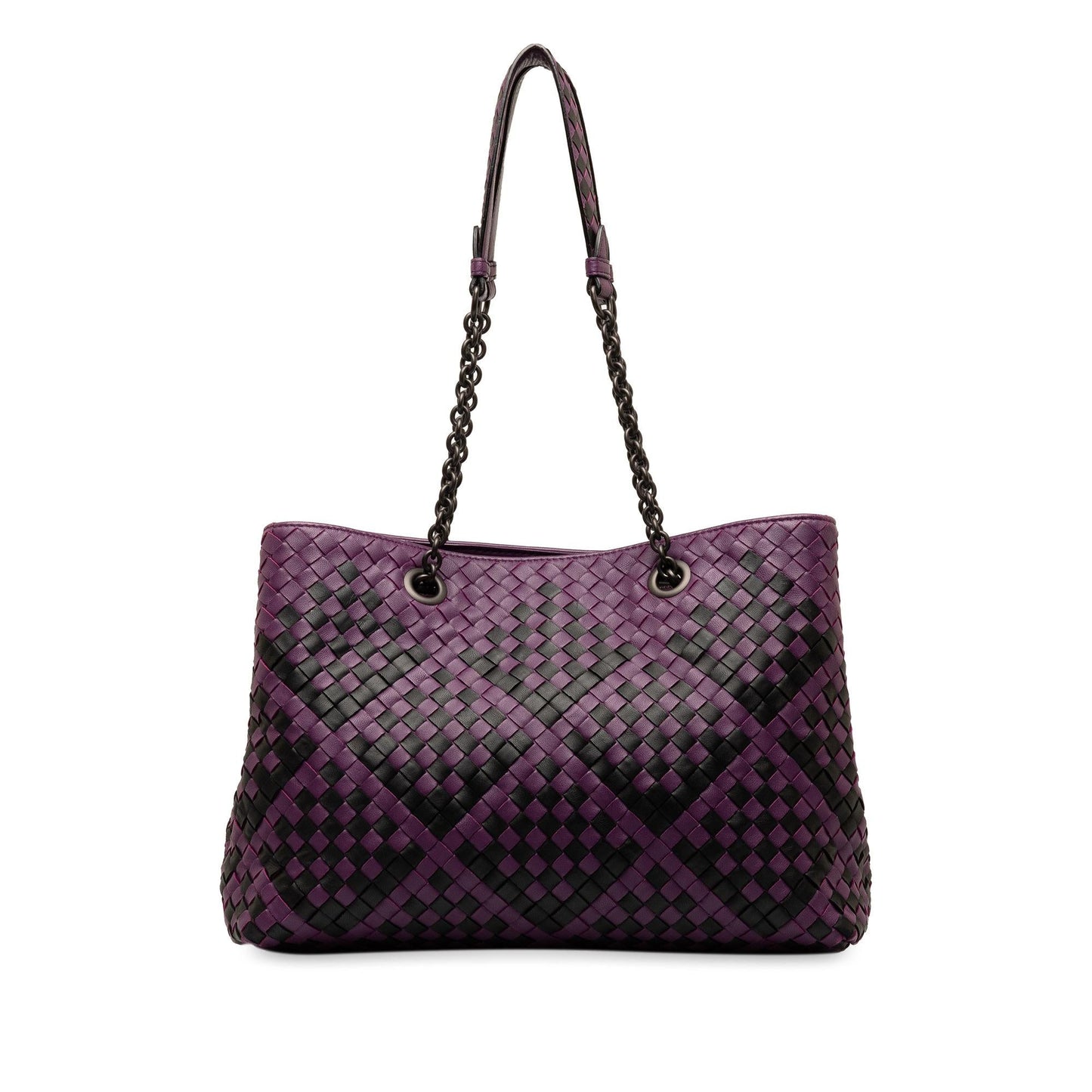 Luxury Bottega Veneta Medium Intrecciato Double Chain Tote (SHG-ABYAuX)