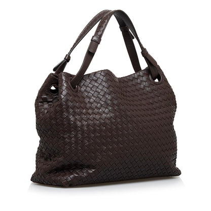 Luxury Bottega Veneta Medium Intrecciato Garda (SHG-HUcNiC)