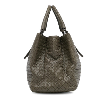 Luxury Bottega Veneta Medium Intrecciato Nappa Roma (SHG-7UV43M)