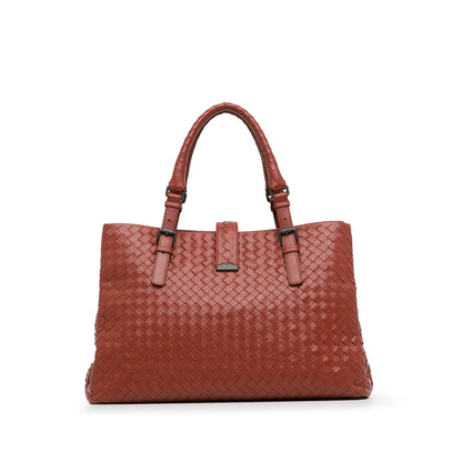 Luxury Bottega Veneta Medium Intrecciato Roma (SHG-GrVN7D)