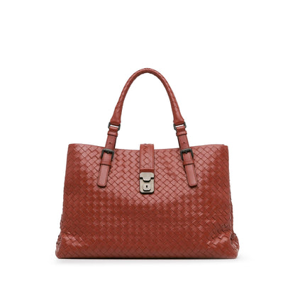 Luxury Bottega Veneta Medium Intrecciato Roma (SHG-GrVN7D)