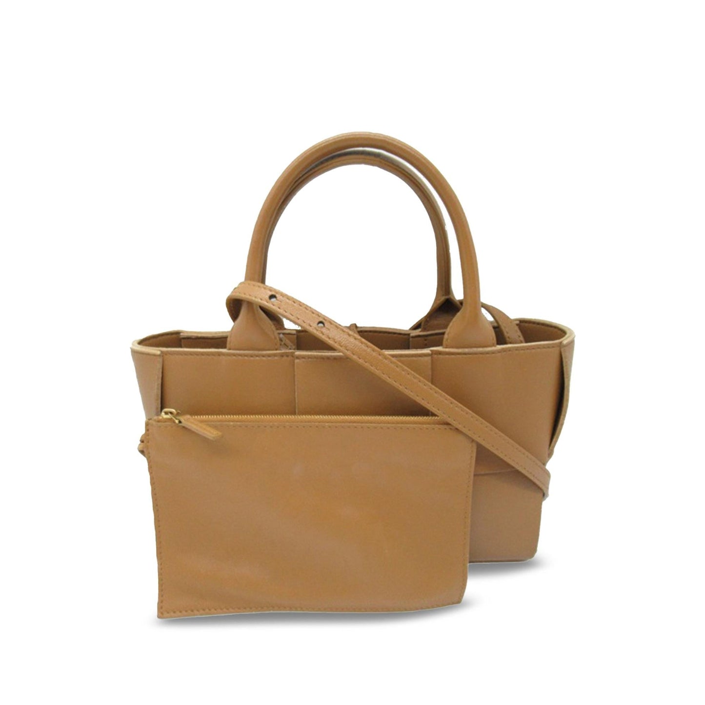 Luxury Bottega Veneta Mini Intrecciato Arco Tote (SHG-Bf11oS)