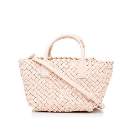 Luxury Bottega Veneta Mini Intrecciato Cabat (SHG-jscWmW)