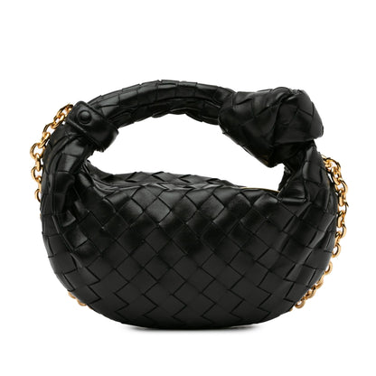 Luxury Bottega Veneta Mini Intrecciato Jodie Chain (SHG-hL72vI)