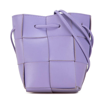Luxury Bottega Veneta Mini Nappa Intrecciato Cassette Bucket (SHG-qkqfWI)