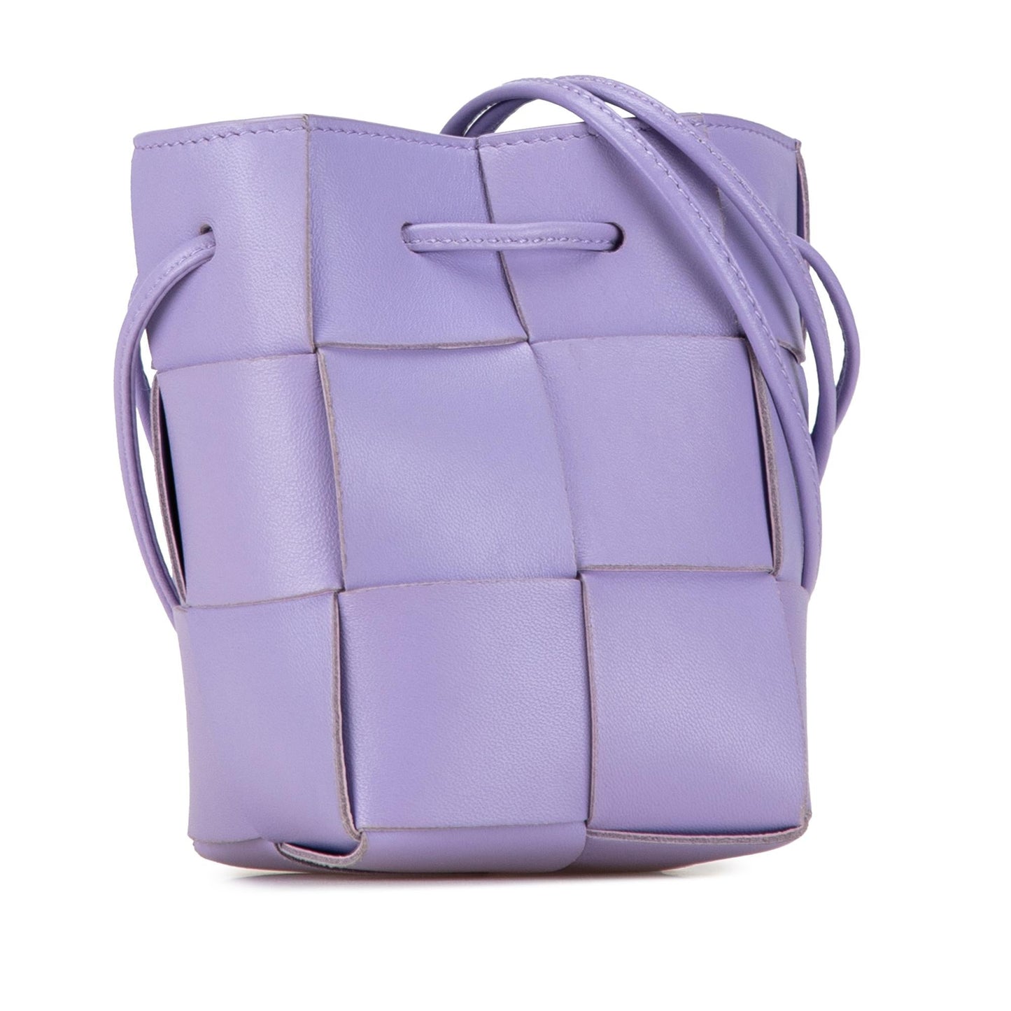 Luxury Bottega Veneta Mini Nappa Intrecciato Cassette Bucket (SHG-qkqfWI)