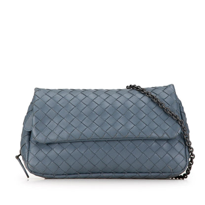 Luxury Bottega Veneta Mini Nappa Intrecciato Chain Messenger (SHG-YGK0Dm)