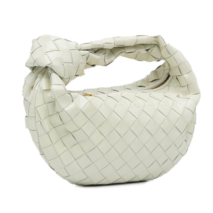 Luxury Bottega Veneta Mini Patent Intrecciato Jodie (SHG-ahL82g)