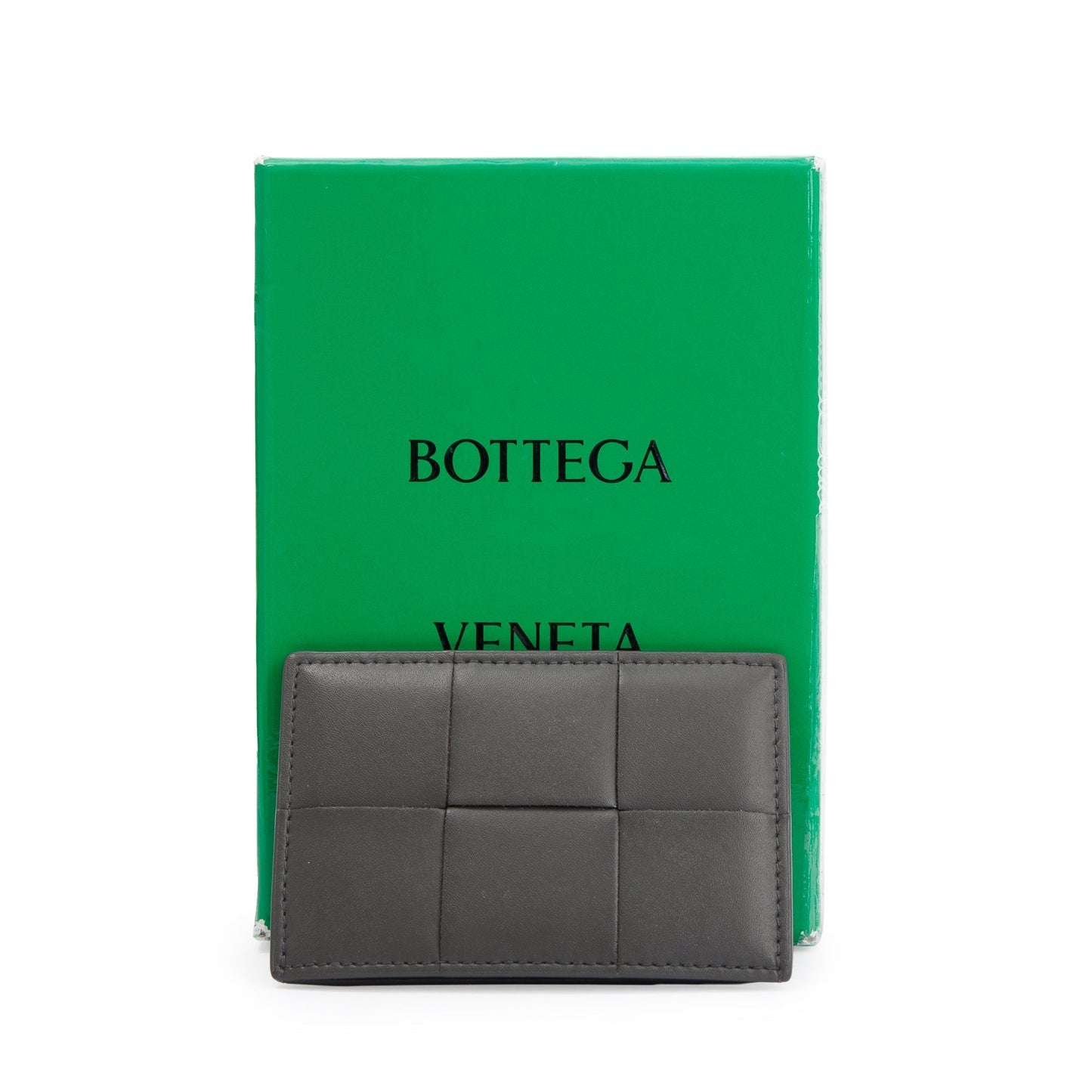 Bottega Veneta Nappa Calfskin Intrecciato Card Holder