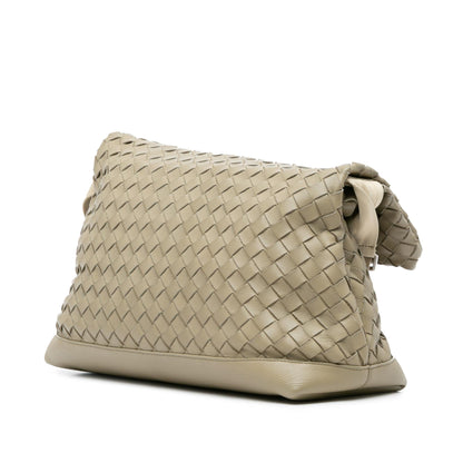 Luxury Bottega Veneta Nappa Intrecciato Fold Over Crossbody (SHG-kP4AkP)