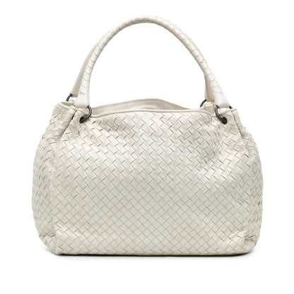 Luxury Bottega Veneta Nappa Intrecciato Parachute Tote (SHG-TZpLPo)