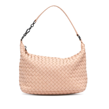 Luxury Bottega Veneta Nappa Intrecciato Shoulder Bag (SHG-OupxYp)