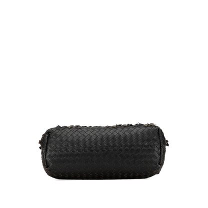Luxury Bottega Veneta Nappa Intrecciato Tobu Olimpia Shoulder Bag (SHG-mXrd77)