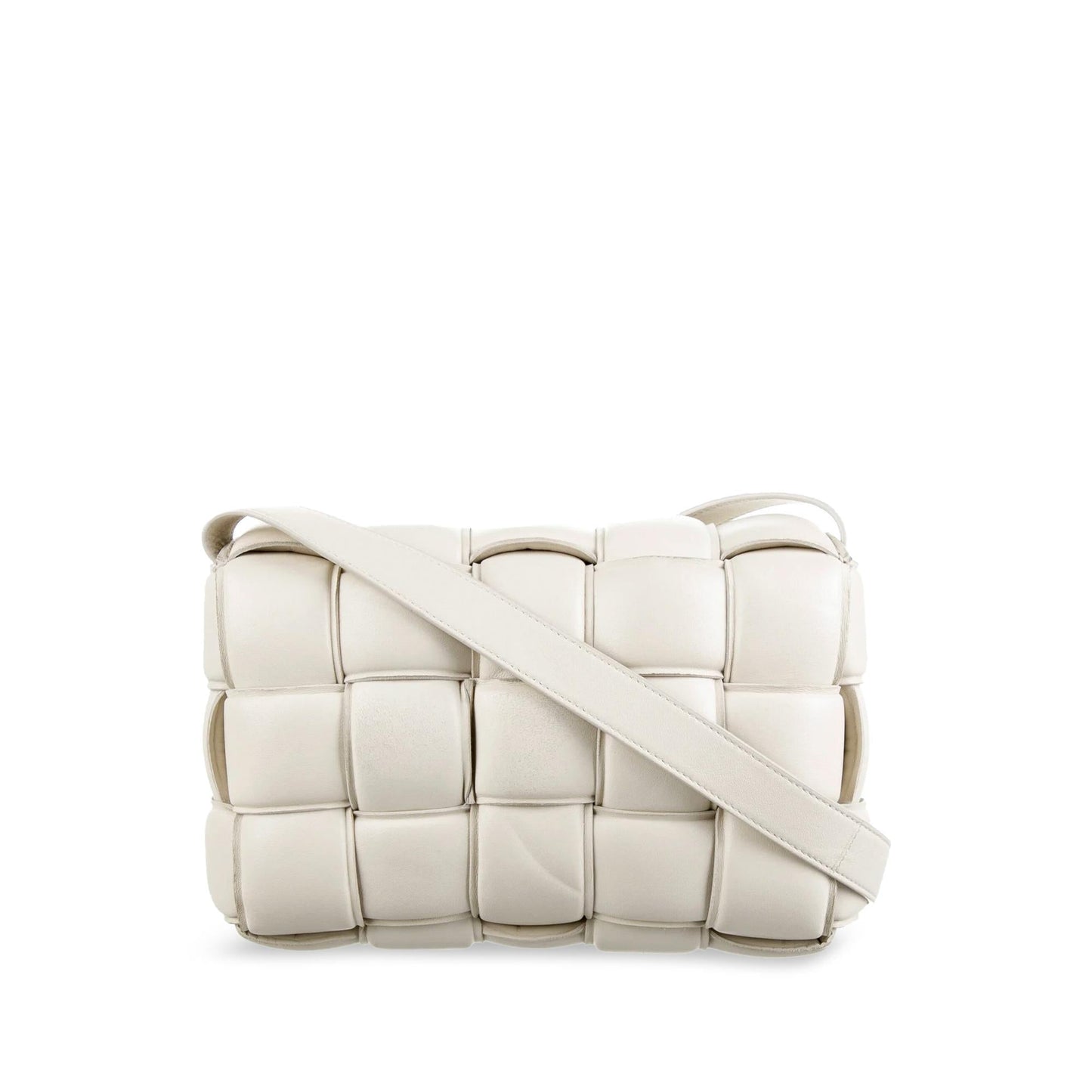 Luxury Bottega Veneta Padded Cassette Leather Crossbody Bag (SHG-ivszev)