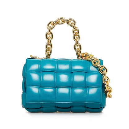 Luxury Bottega Veneta Padded Chain Cassette (SHG-WLaaun)