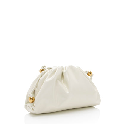 Luxury Bottega Veneta Patent Calfskin Mini Pouch (SHF-VdaaY4)