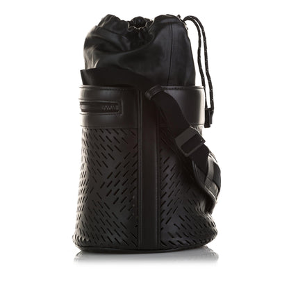 Luxury Bottega Veneta Perforated Leather Messenger Bag (SHG-Zcy5dP)