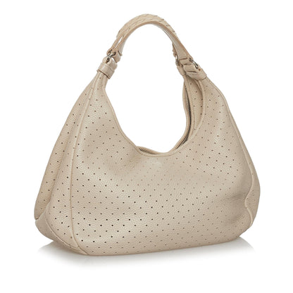 Luxury Bottega Veneta Perforated Leather Shoulder Bag (SHG-31236)