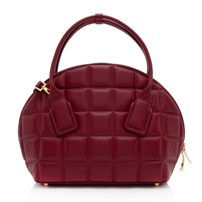 Luxury Bottega Veneta Puffed Calfskin The Swoop Medium Shoulder Bag (SHF-uSpBxj)