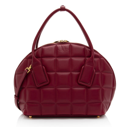 Luxury Bottega Veneta Puffed Calfskin The Swoop Medium Shoulder Bag (SHF-uSpBxj)