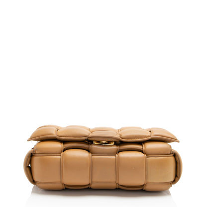 Luxury Bottega Veneta Puffed Leather Cassette Crossbody (SHF-KaFN6V)