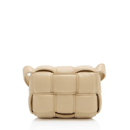 Luxury Bottega Veneta Puffed Leather Extra Mini Cassette Crossbody (SHF-18sNYD)