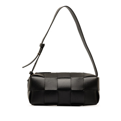 Luxury Bottega Veneta Small Intrecciato Brick Cassette (SHG-InFeXB)
