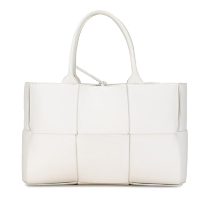 Luxury Bottega Veneta Small Maxi Intrecciato Arco Tote (SHG-qlmawG)