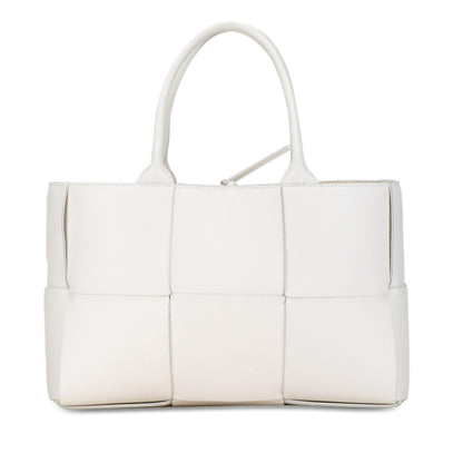Luxury Bottega Veneta Small Maxi Intrecciato Arco Tote (SHG-qlmawG)