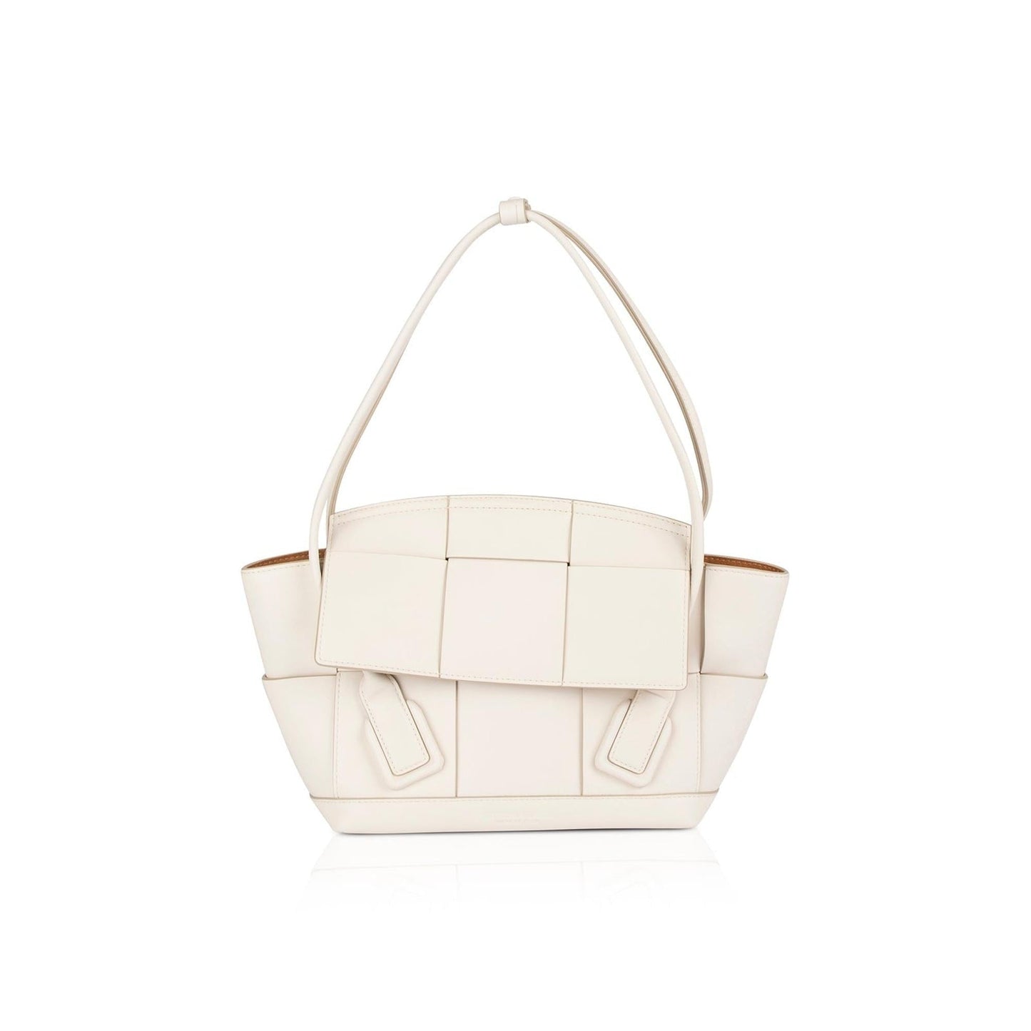 Bottega Veneta Small Maxi Intrecciato Leather Arco Bag