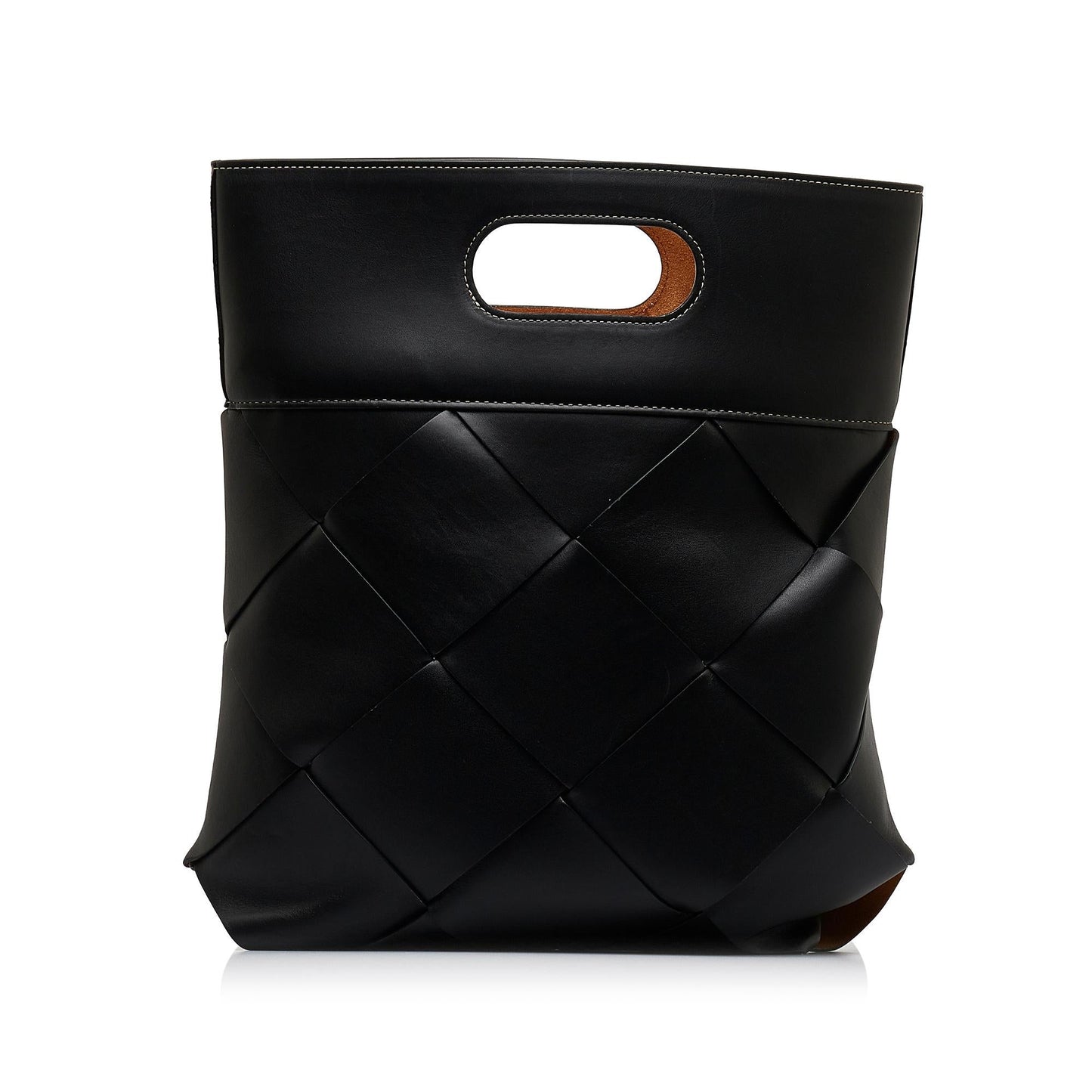 Luxury Bottega Veneta Small Maxi Intrecciato Slip Handbag (SHG-kx1s3U)
