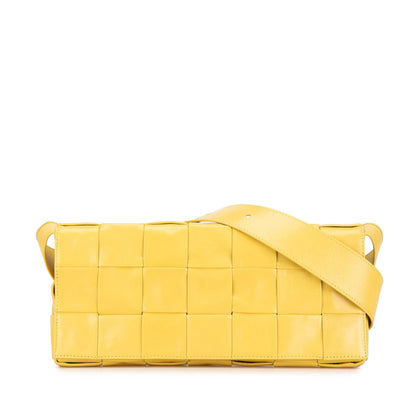 Luxury Bottega Veneta Stretch Nappa Intrecciato Cassette Crossbody (SHG-UVay7M)
