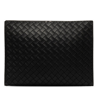 Luxury Bottega Veneta Tech Rubber Intrecciato Clutch (SHG-a5YxBy)