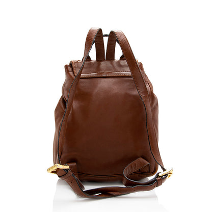 Luxury Bottega Veneta Vintage Intrecciato Nappa Backpack (SHF-18566)
