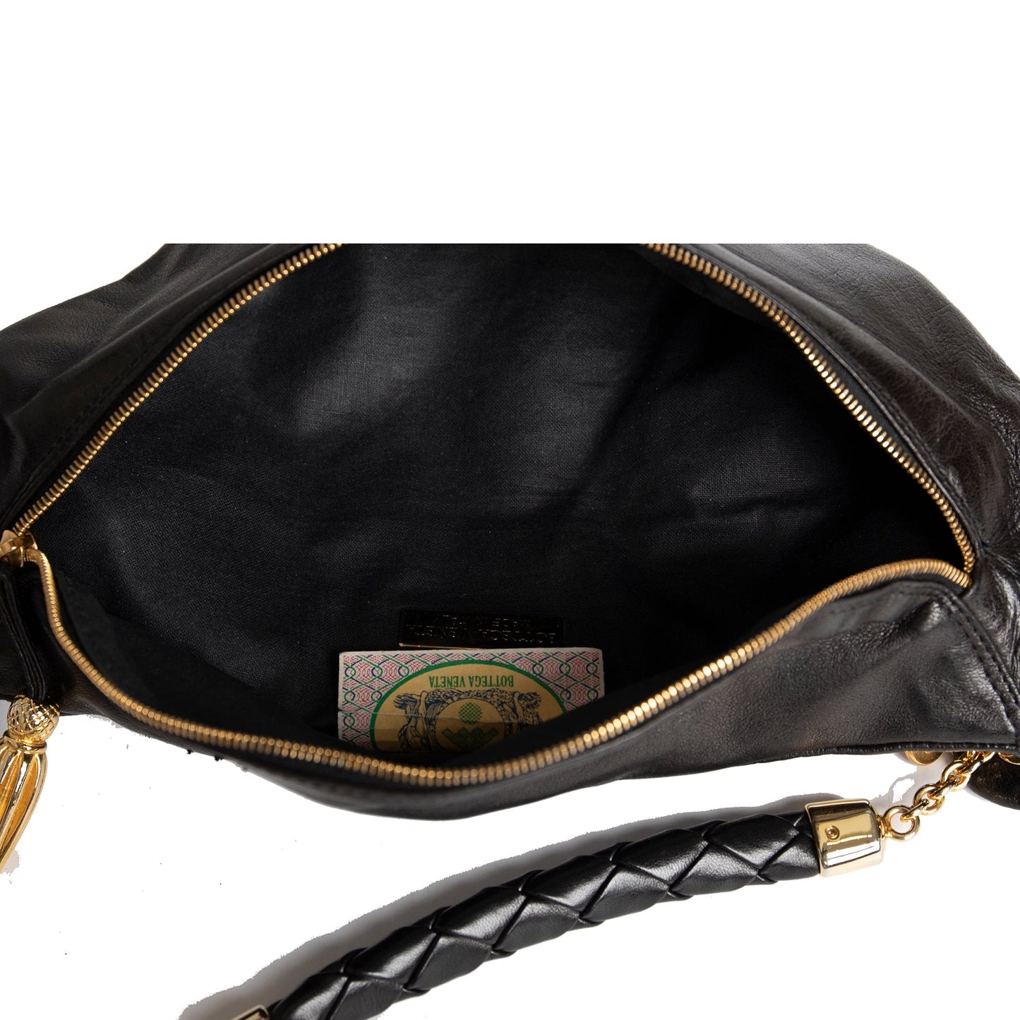 Bottega Veneta Vintage Leather Chain-Link Waist Bag