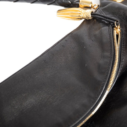 Bottega Veneta Vintage Leather Chain-Link Waist Bag