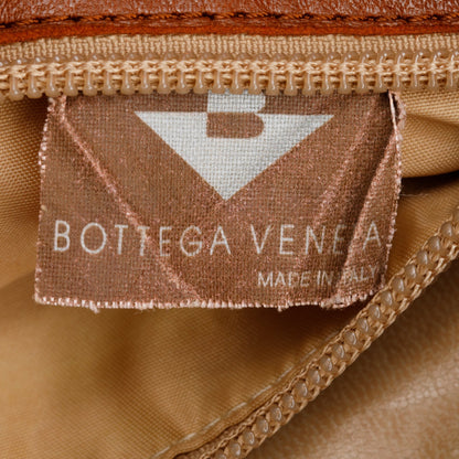 Bottega Veneta Vintage Tan Intrecciato Leather Small Hobo