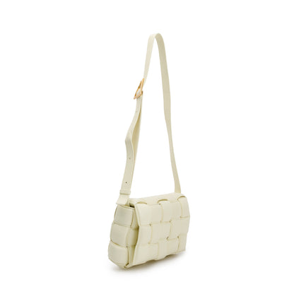 Bottega Veneta Yellow Nappa Intrecciato Padded Cassette Bag