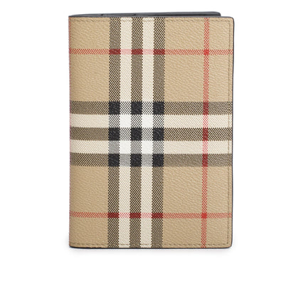 Burberry Archive Beige Check Passport Holder