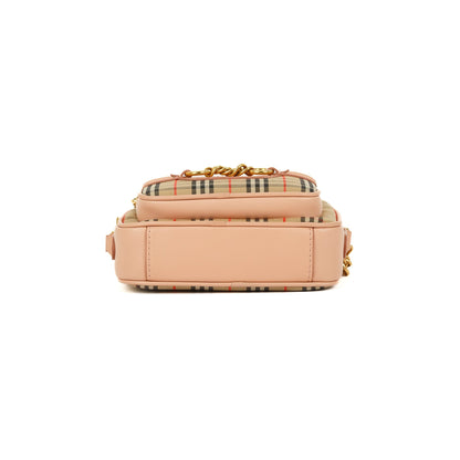 Burberry 1983 Knight Check Link Camera Bag