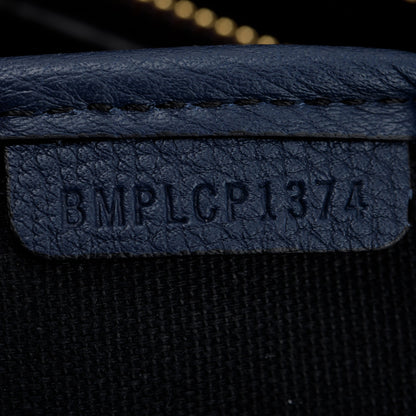 Burberry 2022 Blue Derby Calfskin House Check Medium Camberley Bag