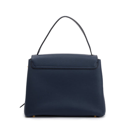 Burberry 2022 Blue Derby Calfskin House Check Medium Camberley Bag