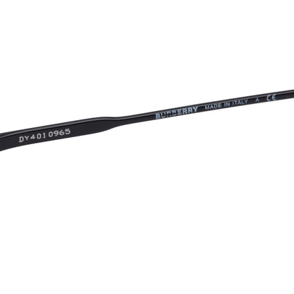 Burberry B 3121 Black & Check Metal Frame Aviator Sunglasses