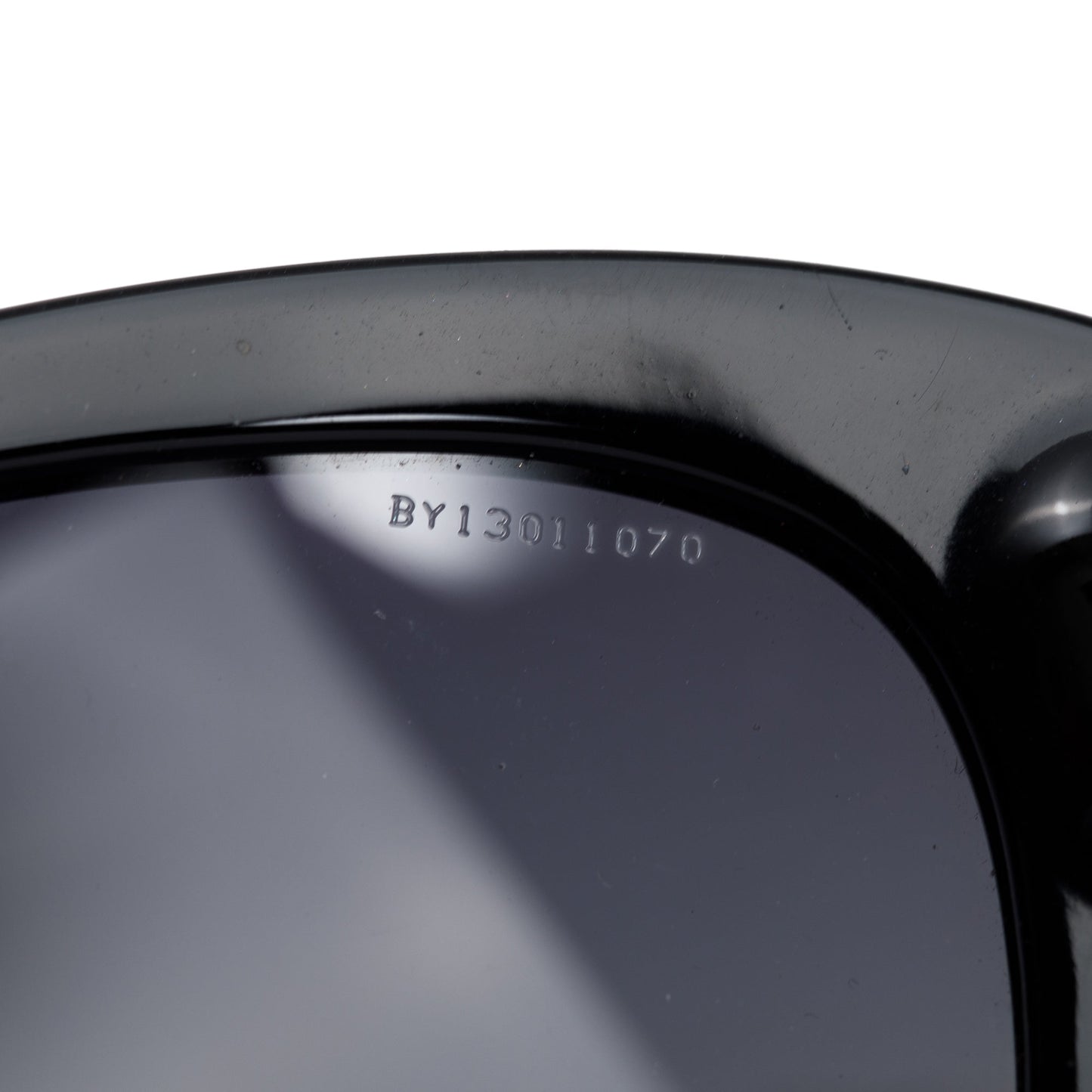 Burberry B 4164 Black Acetate Cat-Eye Sunglasses