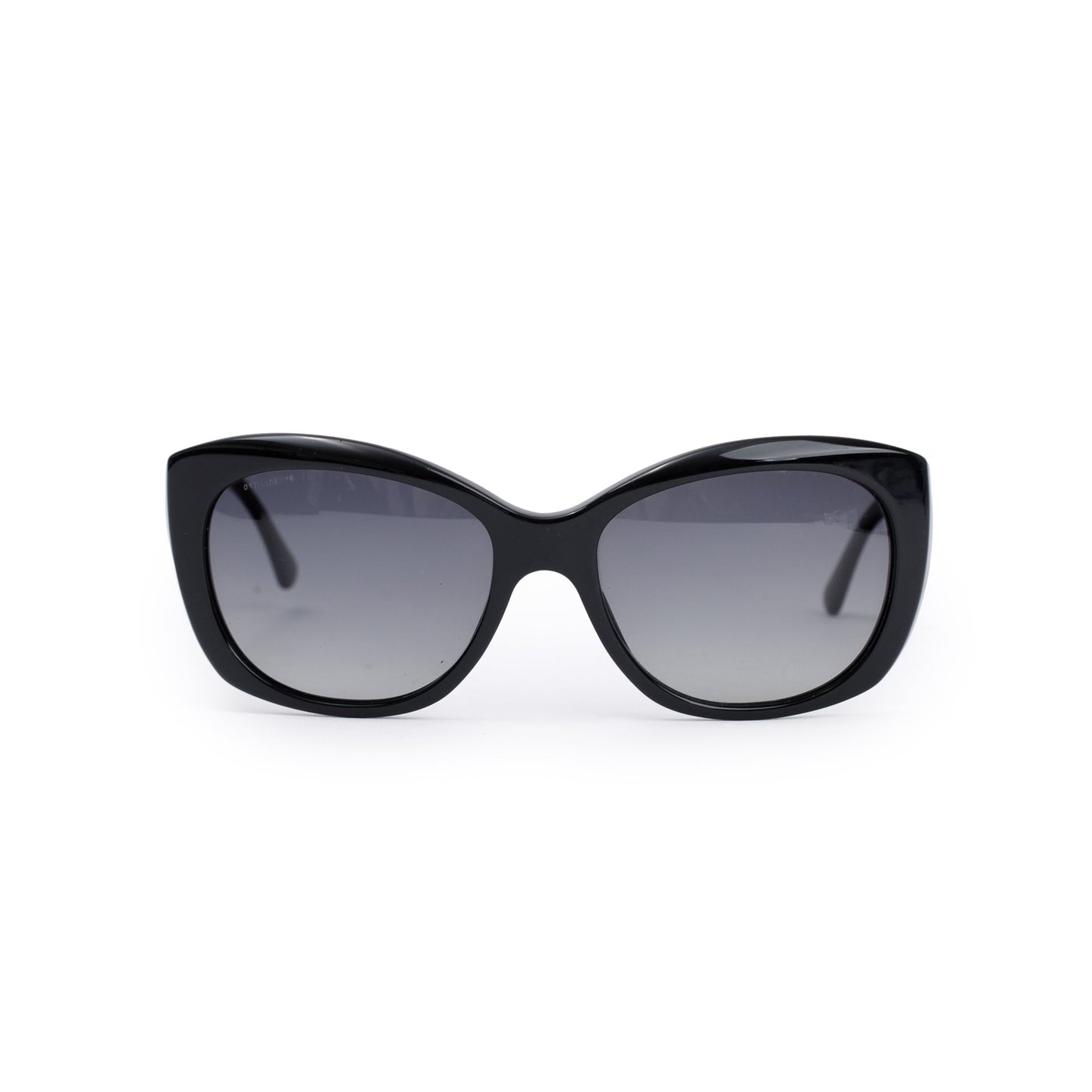 Burberry B 4164 Black Acetate Cat-Eye Sunglasses