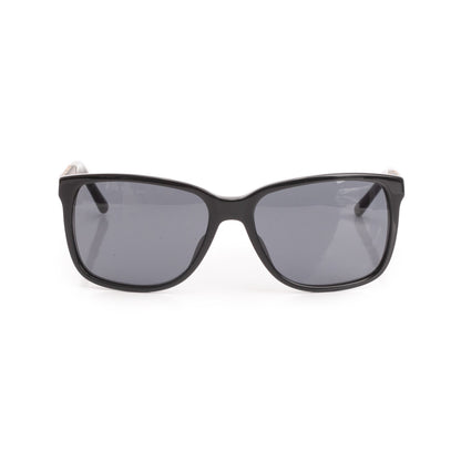 Burberry B 4181 Check/Black Acetate Rectangular Sunglasses